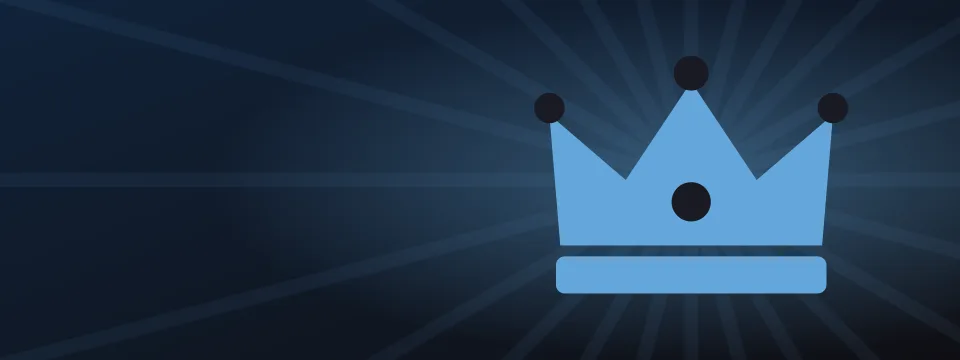 Crown with gems for the sawspin casino VIP levels